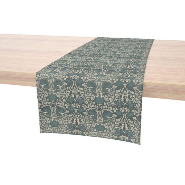 Table Runner, 100% Cotton, 16x108 , Floral 49