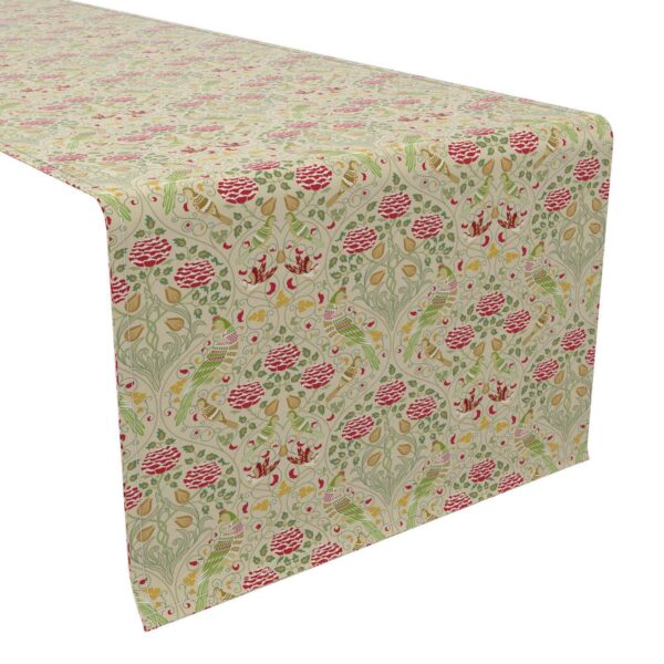 Table Runner, 100% Cotton, 16x108 , Floral 81