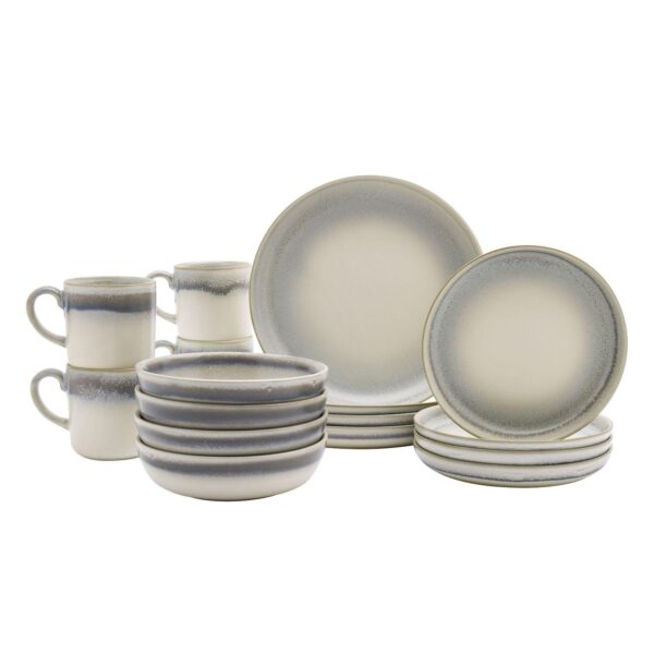 Tabletops Gallery Hudson Stoneware 16-pc. Dinnerware Set