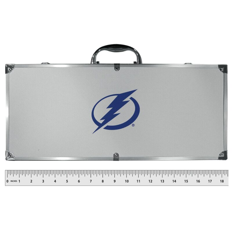 Tampa Bay Lightning Tailgater 8-Piece BBQ Grill Set - Image 3