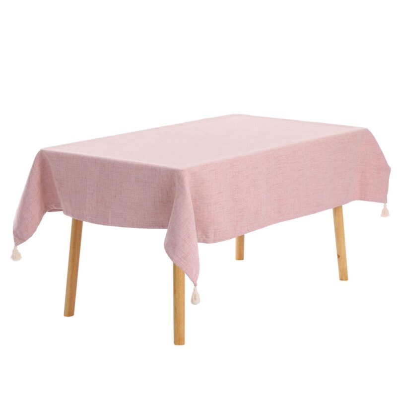 Tassels Wrinkle-resistant Washable Cotton Linen Tablecloth 1 Pc 52  X 79 - Image 8