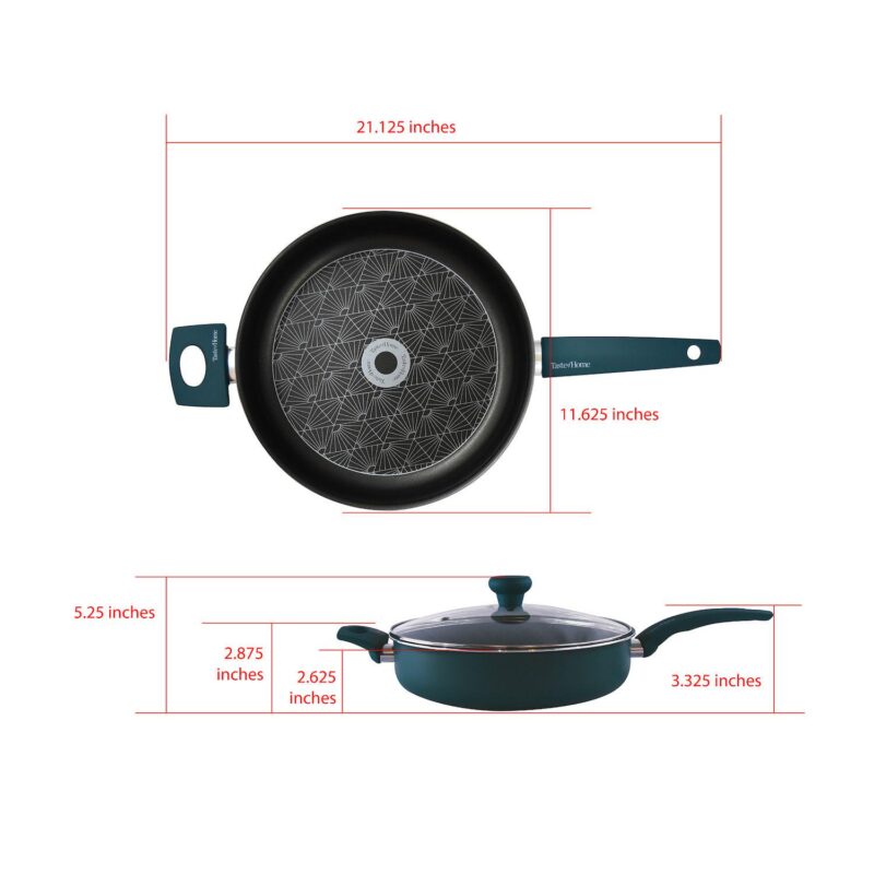 Taste of Home 8-pc. Nonstick Aluminum Cookware Set - Image 10