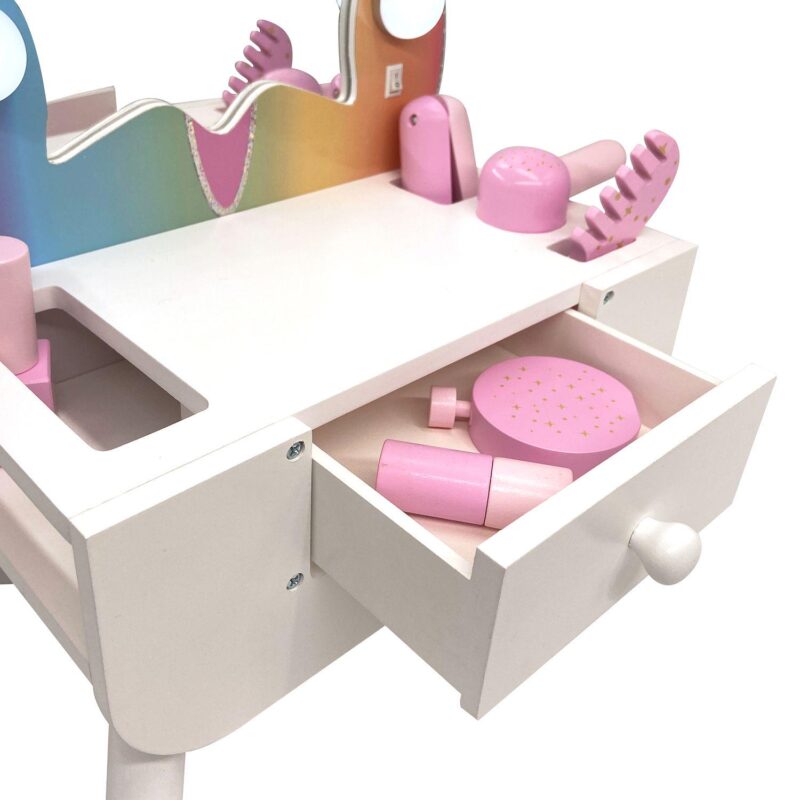 Teamson Kids LED Tabletop Vanity Play Set - Image 8