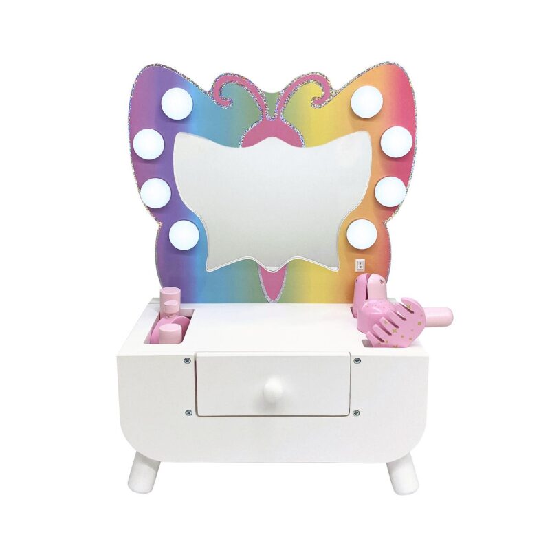 Teamson Kids LED Tabletop Vanity Play Set - Image 2