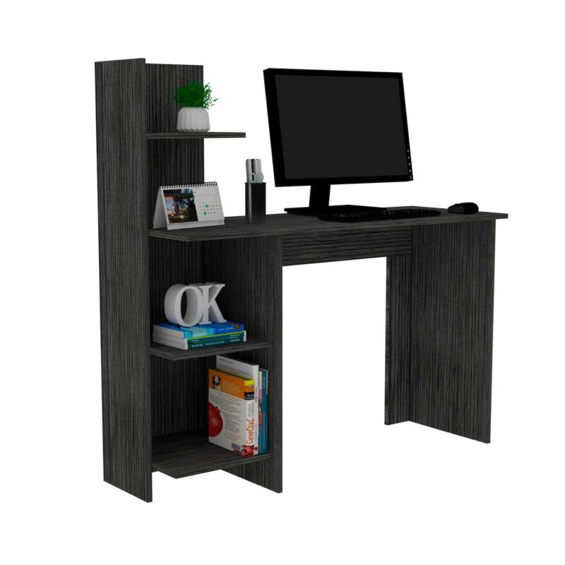 Tecoa Writing Desk, Four Shelves - Image 5