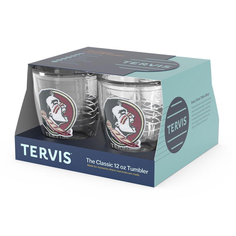 Tervis Florida State Seminoles 4-Pack 12oz. Emblem Tumbler Set - Image 3