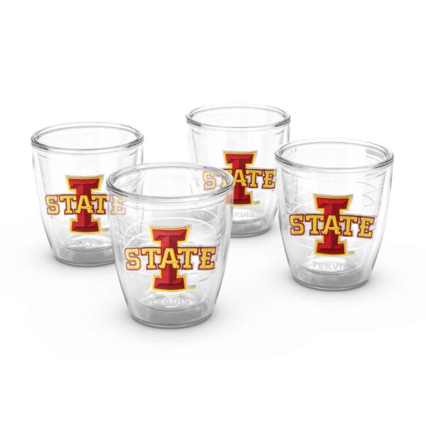 Tervis Iowa State Cyclones 4-Pack 12oz. Emblem Tumbler Set