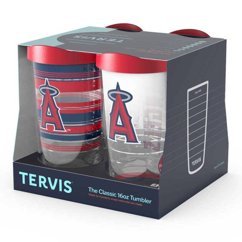 Tervis Los Angeles Angels Four-Pack 16oz. Classic Tumbler Set - Image 4