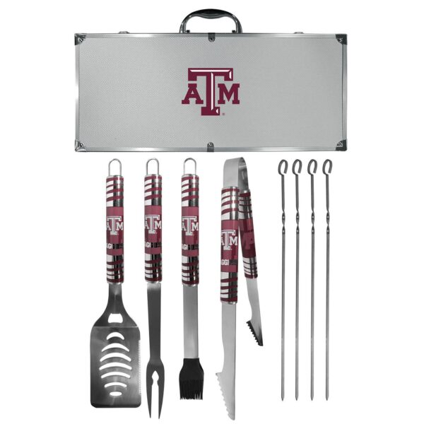 Texas A&M Aggies Tailgater 8-Piece BBQ Grill Set