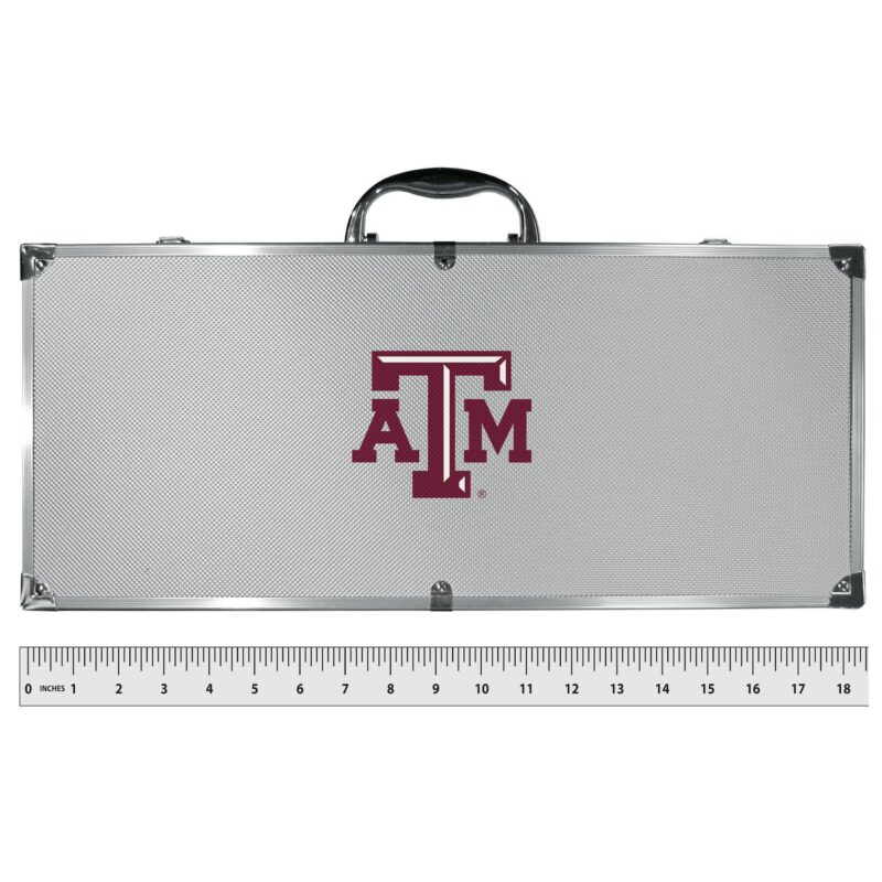 Texas A&M Aggies Tailgater 8-Piece BBQ Grill Set - Image 3