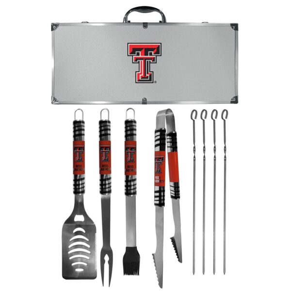 Texas Tech Red Raiders Tailgater 8-Piece BBQ Grill Set