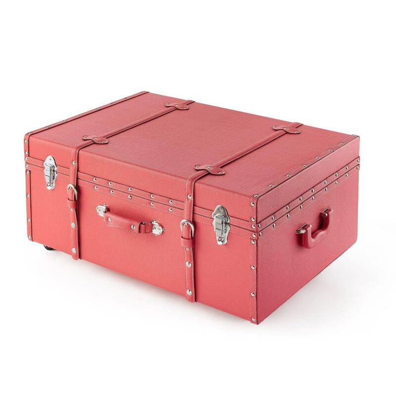 Texture Brand Storage Trunk with Wheels - Image 14