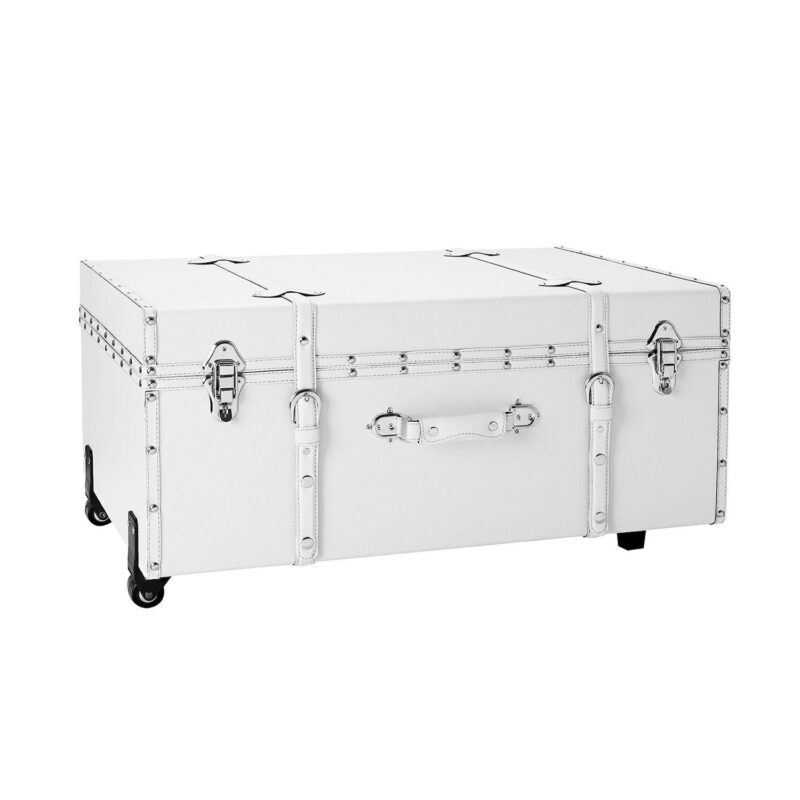 Texture Brand Storage Trunk with Wheels - Image 10