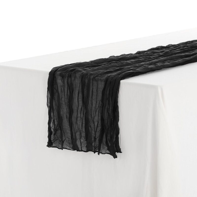 Thanksgiving Wedding Party Decorations Cheesecloth Table Runner 6 Pcs 35  X 71 - Image 7