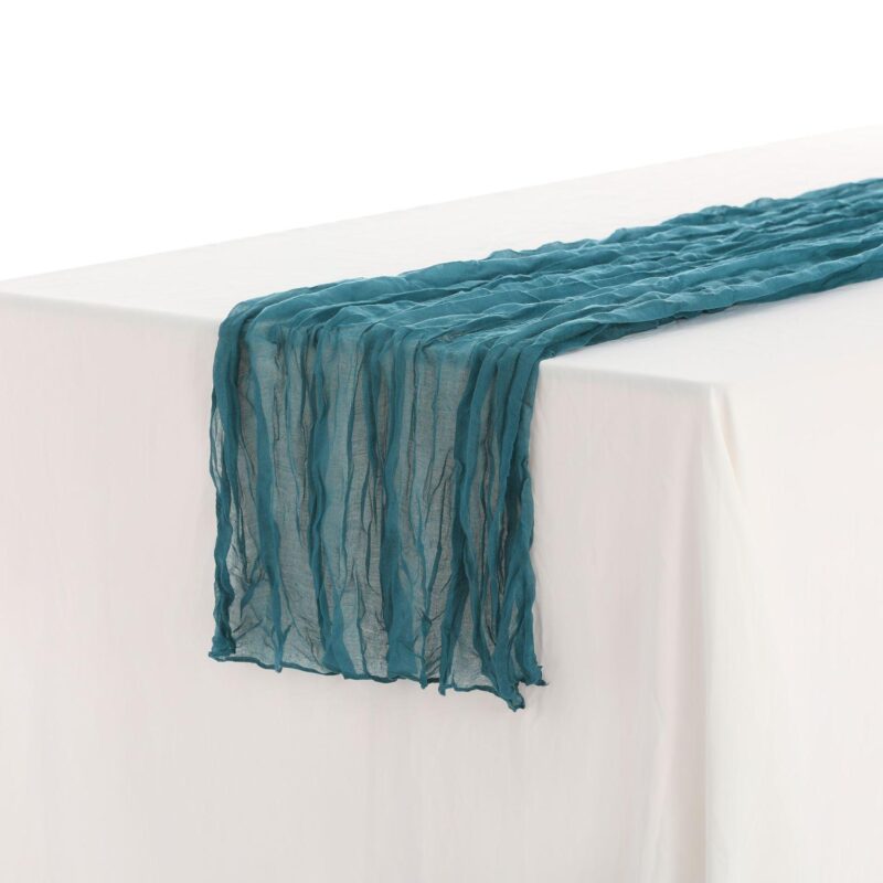 Thanksgiving Wedding Party Decorations Cheesecloth Table Runner 6 Pcs 35  X 71 - Image 11
