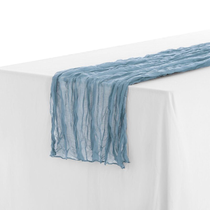Thanksgiving Wedding Party Decorations Cheesecloth Table Runner 6 Pcs 35  X 71 - Image 10