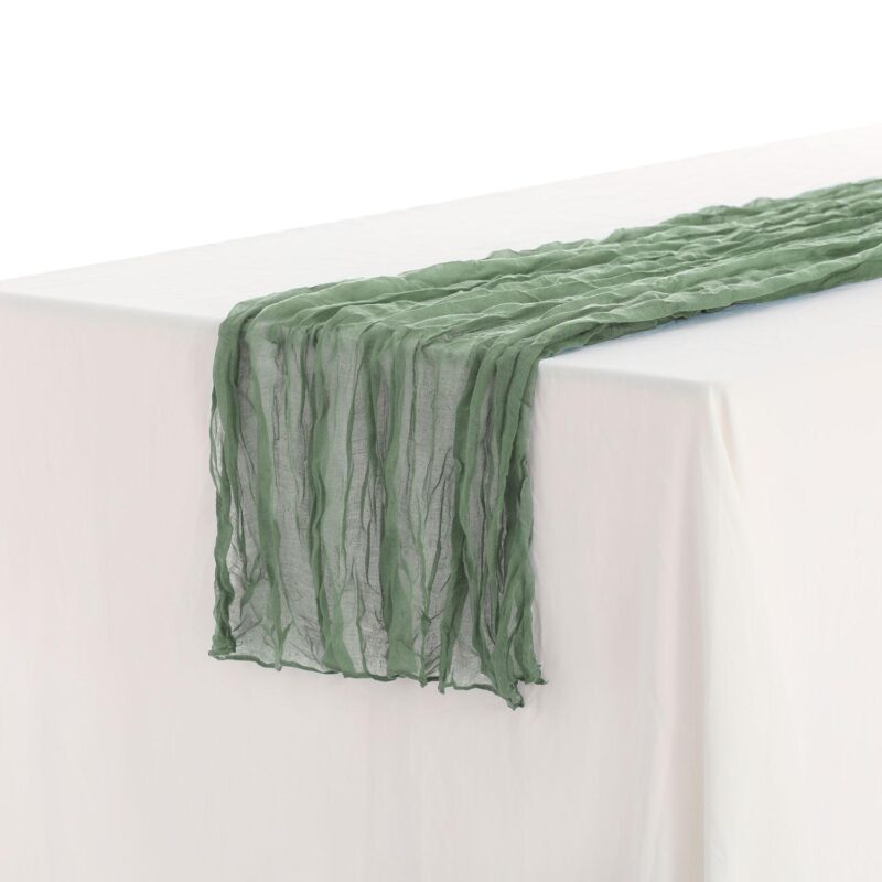 Thanksgiving Wedding Party Decorations Cheesecloth Table Runner 6 Pcs 35  X 71 - Image 8
