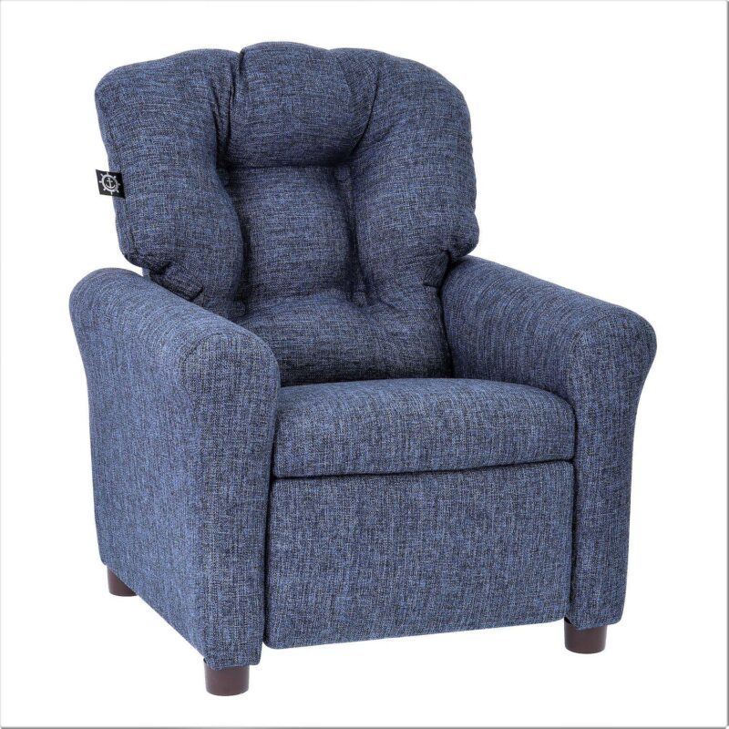 The Crew Furniture Traditional Kids Recliner Arm Chair - Image 12