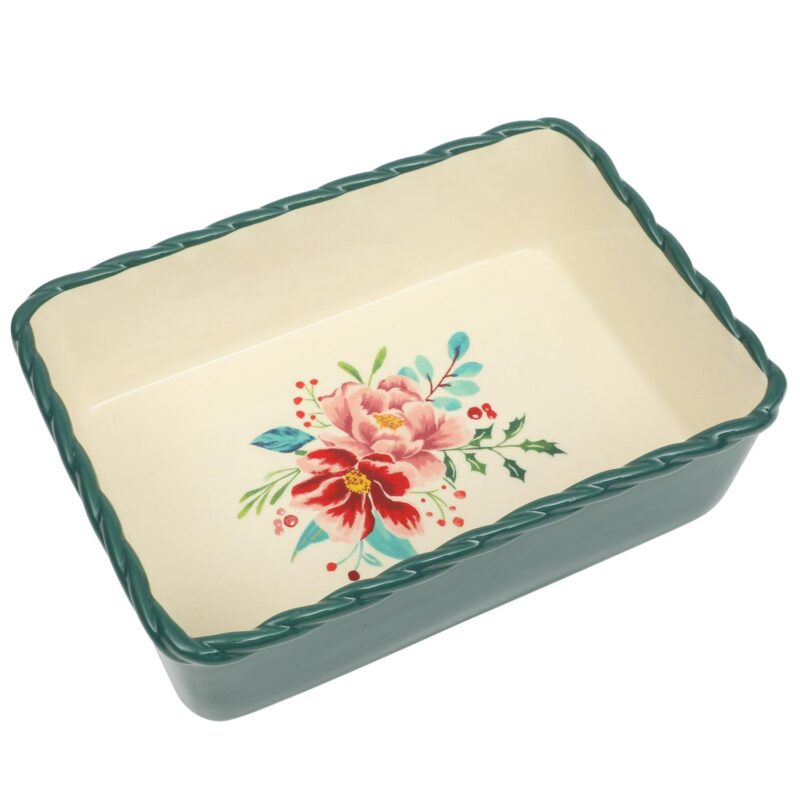 The Pioneer Woman Merry Meadow 4-Piece Nesting Ceramic Bakeware Set - Image 9