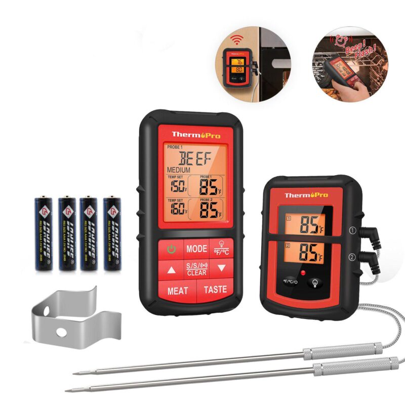 Thermopro Remote Meat Thermometer With Large Lcd Display - Image 3