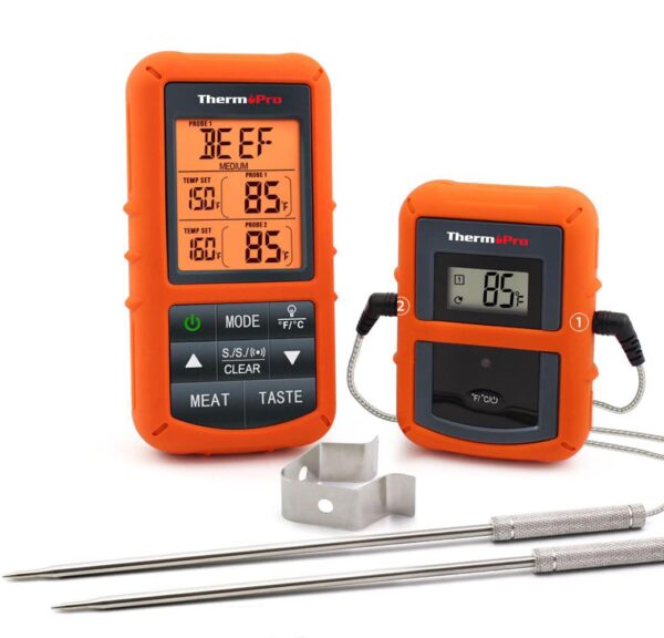 Thermopro Remote Meat Thermometer With Large Lcd Display