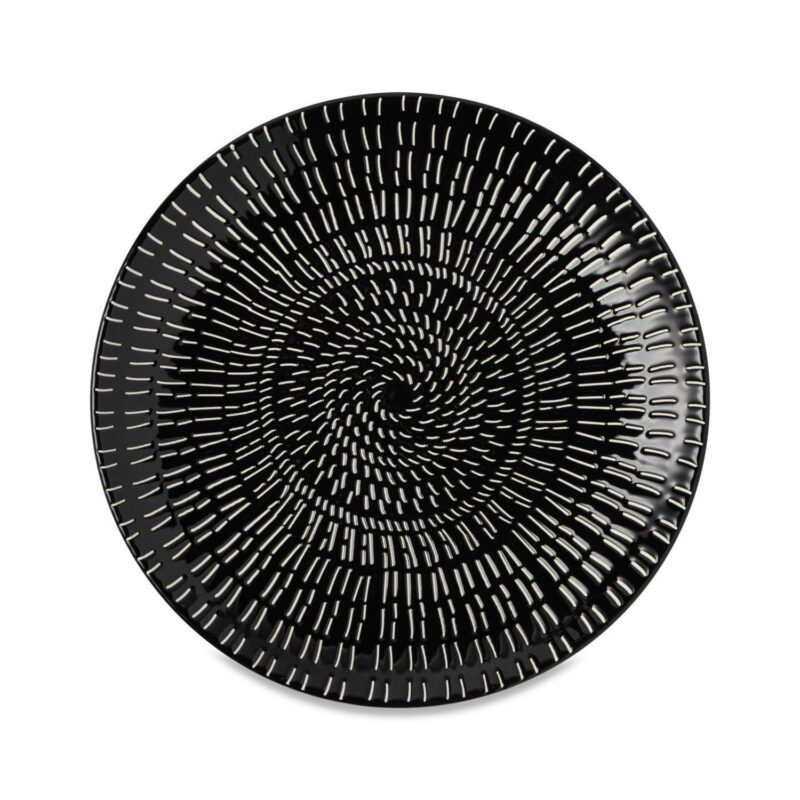 Thyme and Table, Maddox Collection, 12-Piece Stoneware Dinnerware Set - Image 5