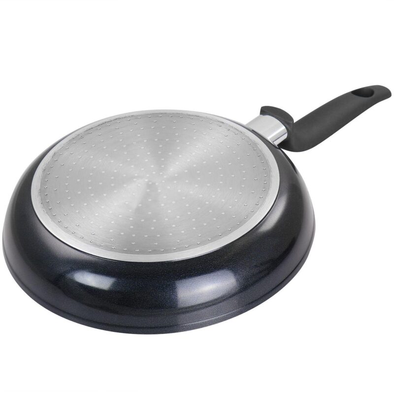 Tosca Cortona 10 Inch Nonstick Aluminum Frying Pan in Cool Black - Image 3