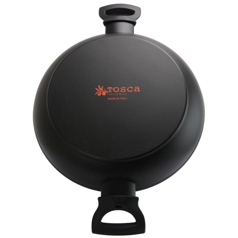Tosca Terra-Cotta 3 Quart Aluminum Braiser Pan - Image 2