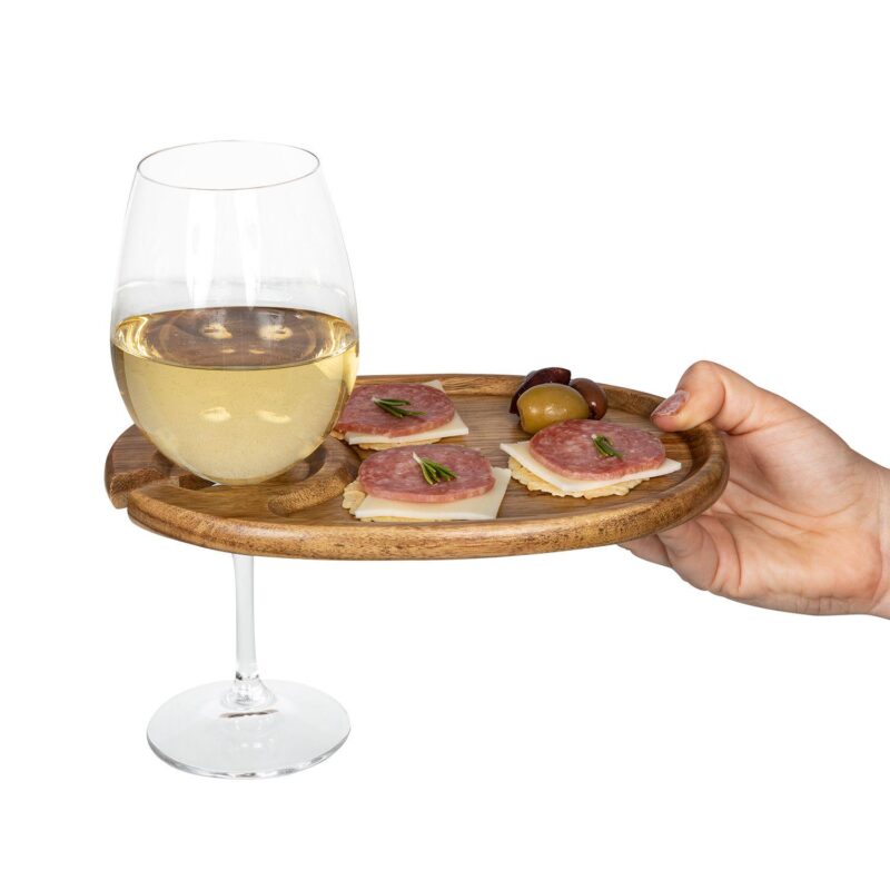 Toscana 4-pc. Wine Appetizer Plate Set - Image 4