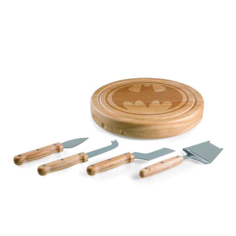 Toscana Batman Bat Signal Circo Cheese Cutting Board and Tools Set - Image 3