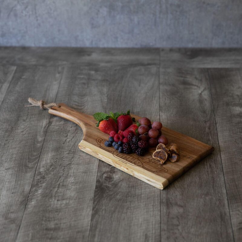 Toscana Friends Central Perk Artisan 18-in. Acacia Serving Plank - Image 4