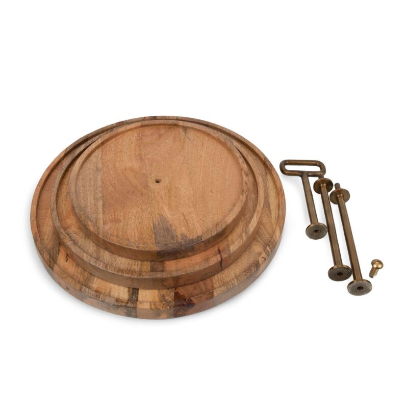Toscana Tapas 3-Tier Mango Wood Serving Tray - Image 6