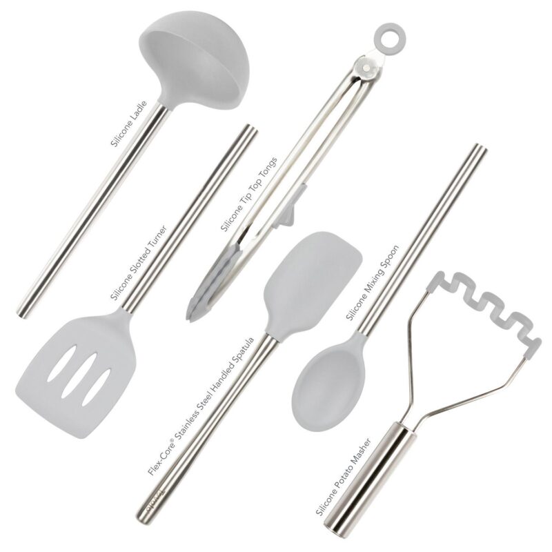 Tovolo All Silicone 6-pc. Utensil Set - Image 3