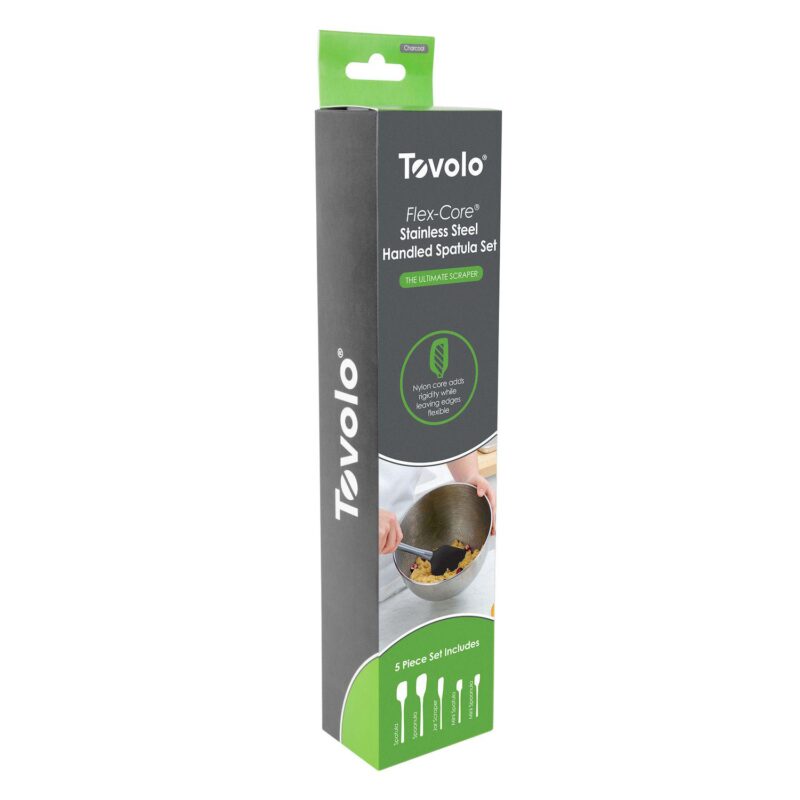 Tovolo Flex-Core Stainless Steel 5-pc. Spatula Set - Image 4