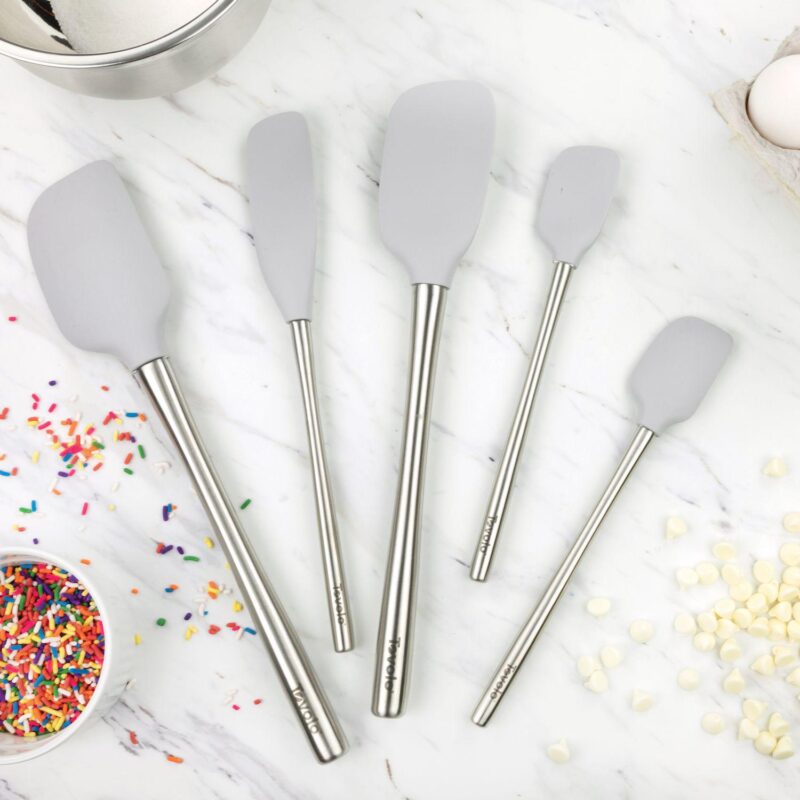 Tovolo Flex-Core Stainless Steel 5-pc. Spatula Set - Image 2