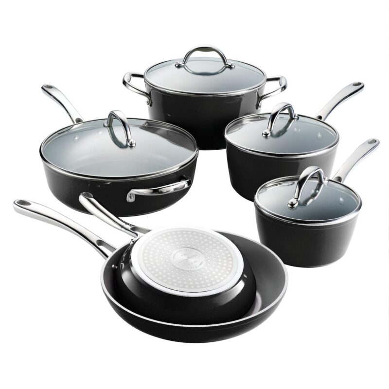 Tramontina 10-pc. Ceramic Cold-Forged Induction Cookware Set - Image 17