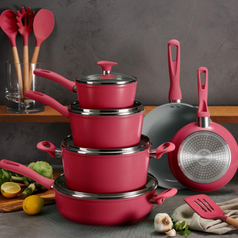 Tramontina 14-pc. Ceramic Induction Cookware Set - Image 2