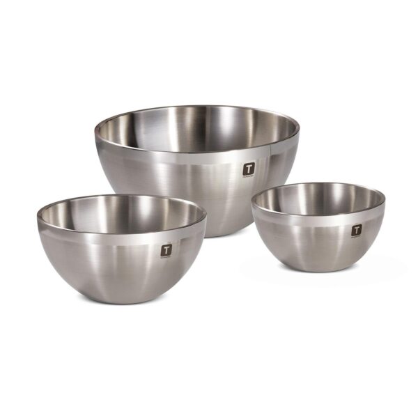 Tramontina 3-pc. Double-Wall Mixing Bowl Set