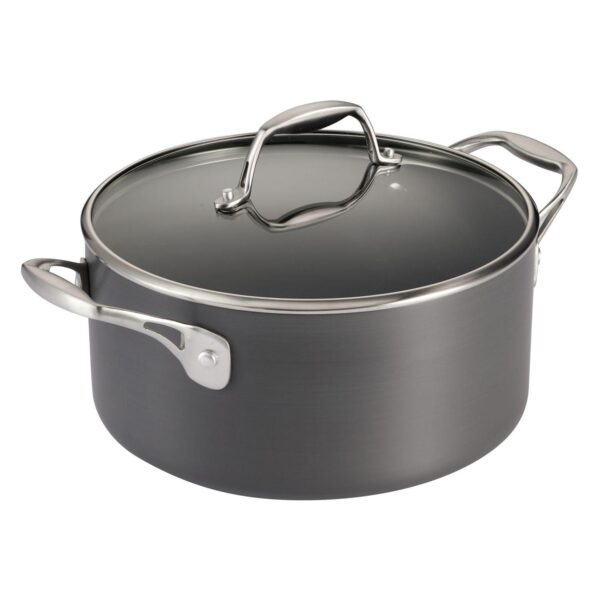 Tramontina 5-qt. Hard-Anodized Aluminum Covered Dutch Oven