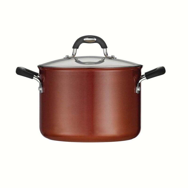 Tramontina Ceramica 6-qt. Porcelain Enamel Covered Saucepot - Image 2