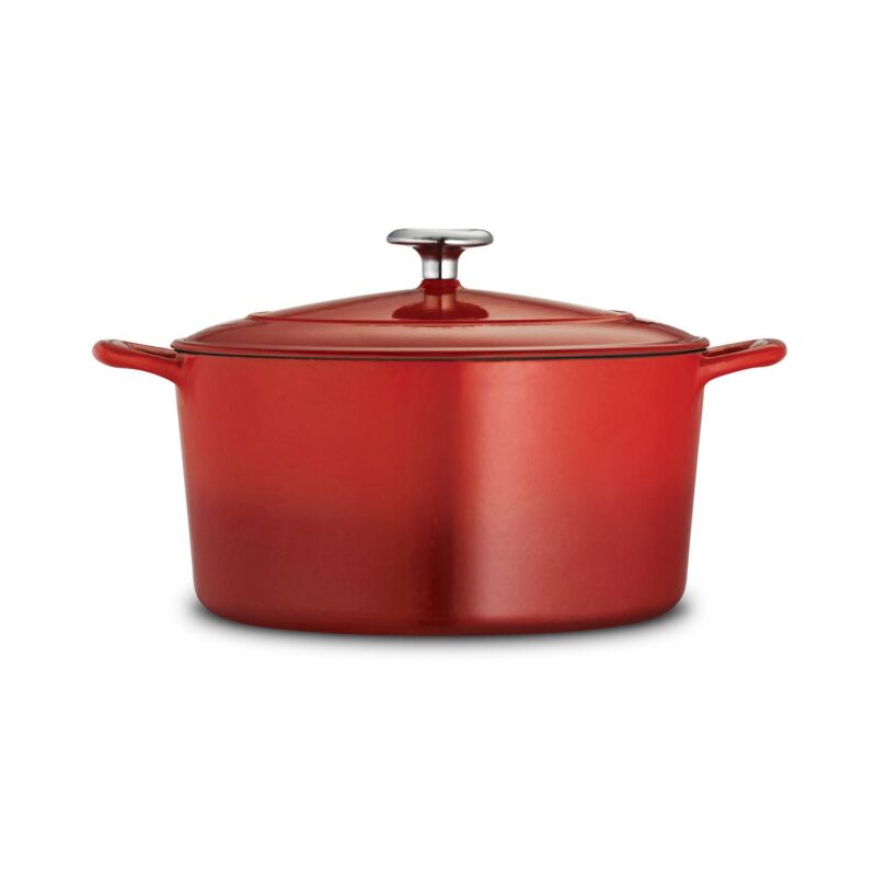 Tramontina Enameled Cast-Iron 6 1/2-qt. Dutch Oven - Image 4