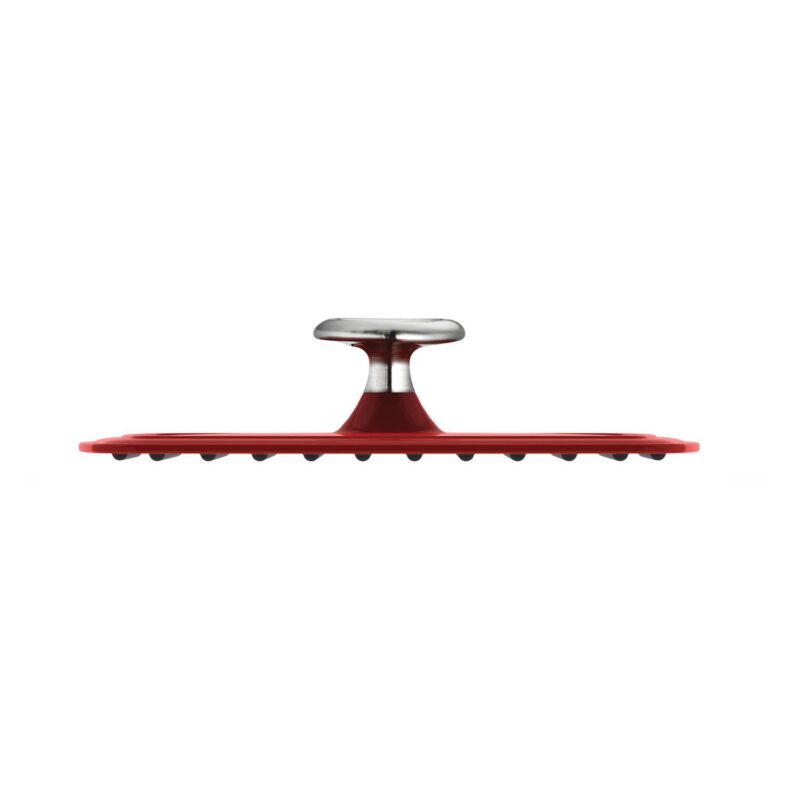 Tramontina Enameled Cast-Iron Grill Pan With Press - Image 6