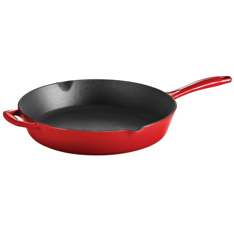 Tramontina Enameled Cast-Iron 12-in. Skillet - Image 2