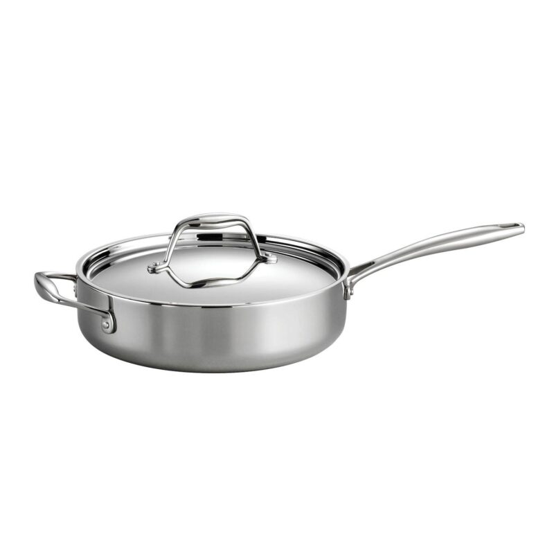 Tramontina Gourmet 3-qt. Tri-Ply Clad Deep Saute Pan - Image 2