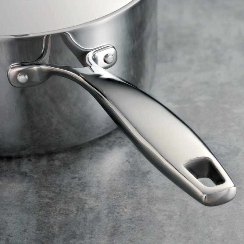 Tramontina Gourmet 3-qt. Tri-Ply Clad Deep Saute Pan - Image 7