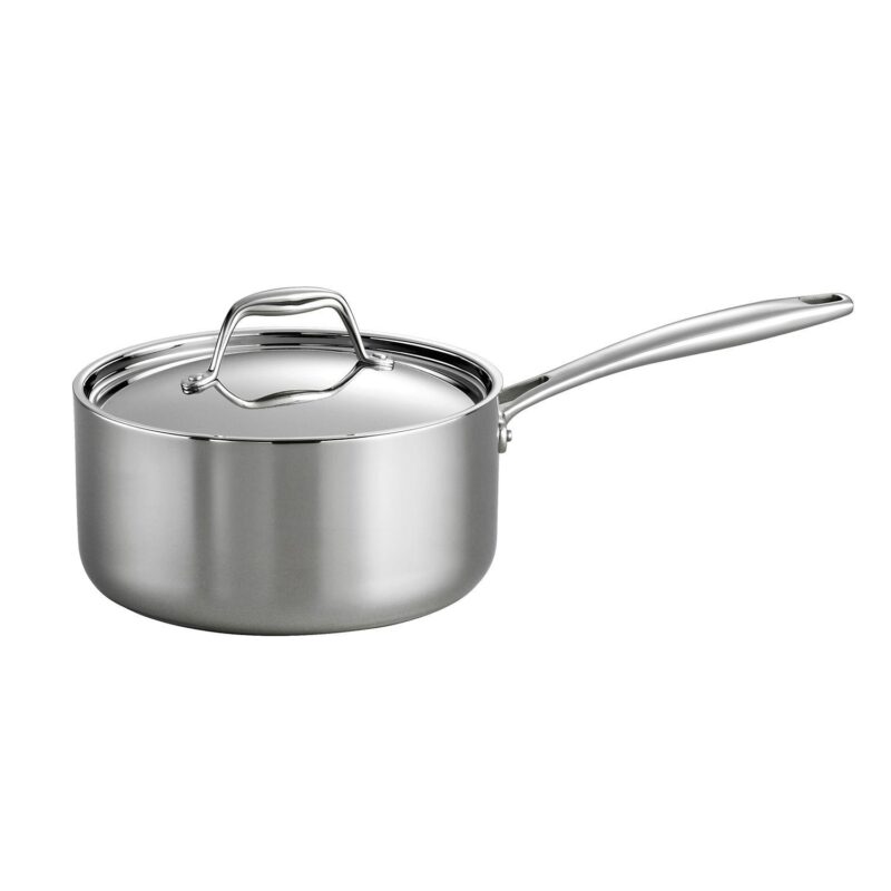 Tramontina Gourmet Tri-Ply Clad Stainless Steel 3-qt. Saucepan - Image 2