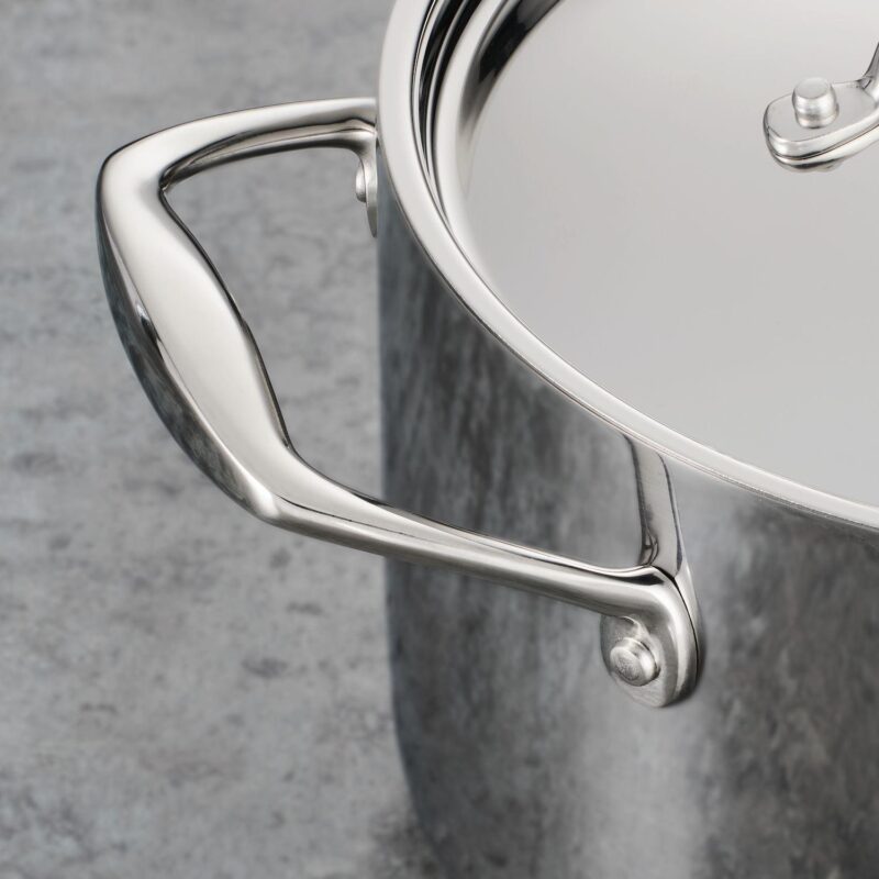 Tramontina Gourmet Tri-Ply Clad Stainless Steel 5-qt. Dutch Oven - Image 4