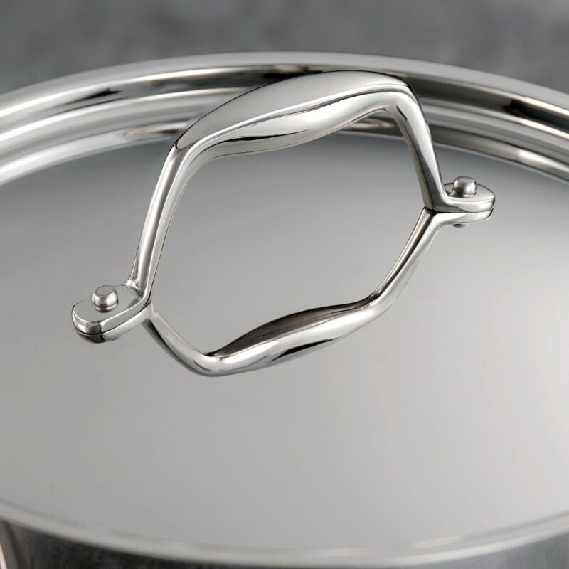 Tramontina Gourmet Tri-Ply Clad Stainless Steel 5-qt. Dutch Oven - Image 5