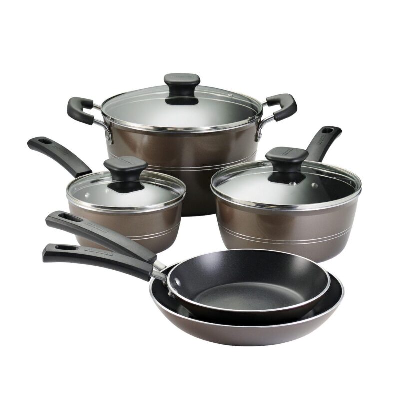 Tramontina Sicilia Aluminum Nonstick 8-Piece Cookware Set - Image 11