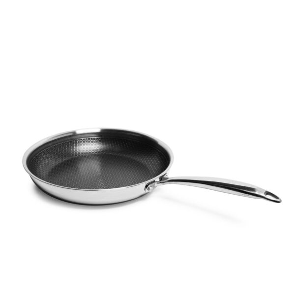 Tri-ply Stainless Steel Scratch Resistant Nonstick Frying Pan, 10 inch